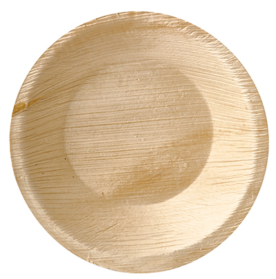 Bols jetables, feuilles de palmiers