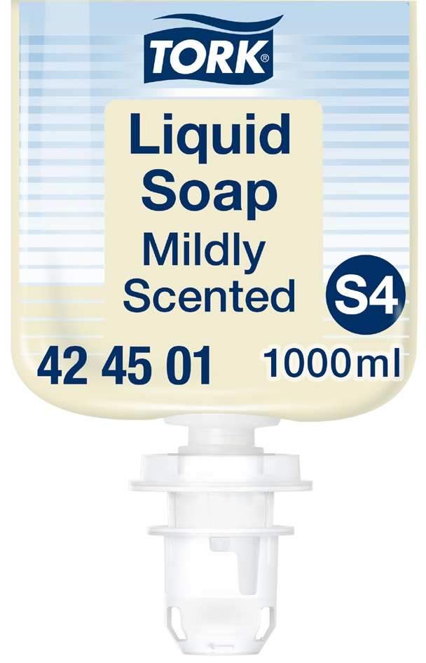 Savon liquide, légèrement parfumé