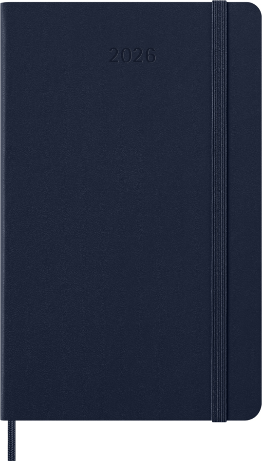 Semainier 2026, bleu saphir