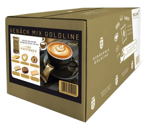 Assortiment de biscuits "Goldline", dans une boîte carton