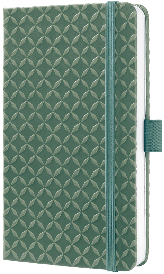 sigel Carnet de notes Jolie Flair, similicuir, A6, vert