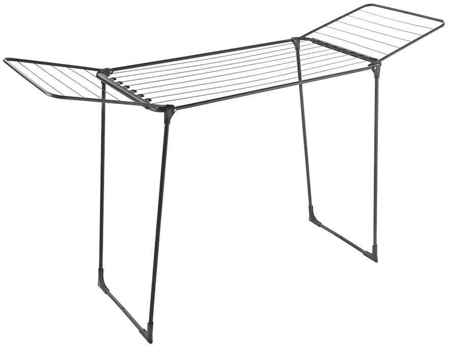 metaltex Séchoir à linge Hydra ONYX, noir mat
