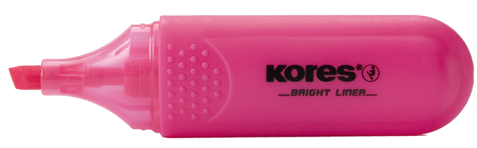 Kores Surligneur 'BRIGHT LINER', couleur: rose