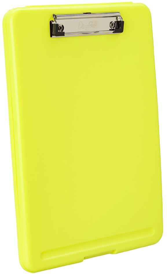 Porte-bloc à pince Safety, jaune