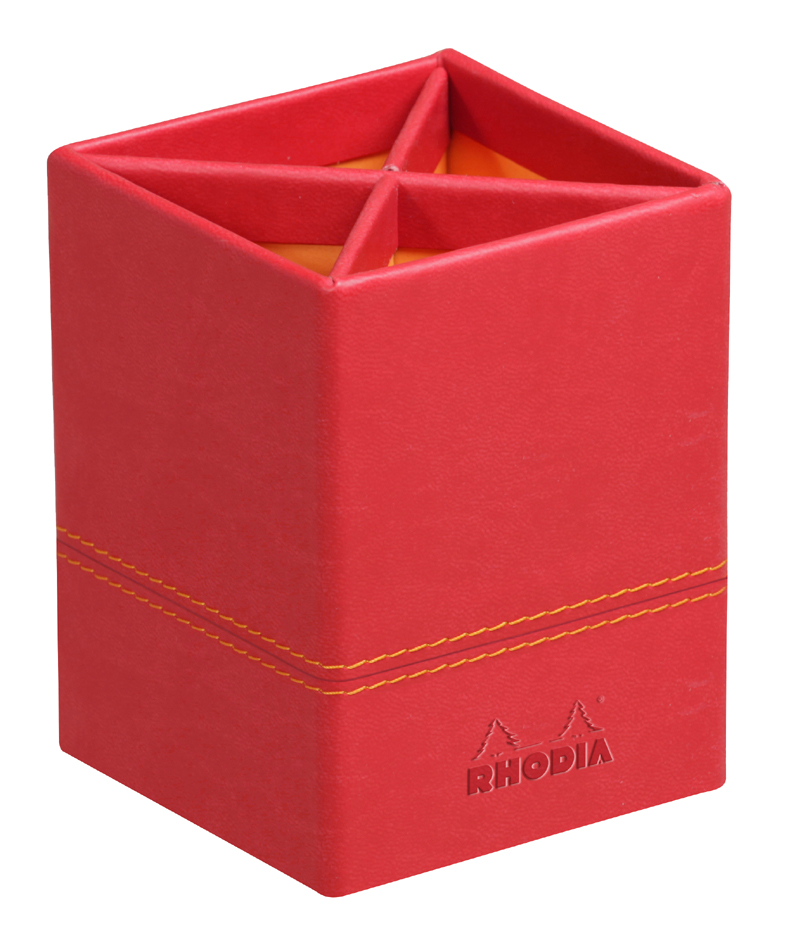 Pots à crayons, cuir