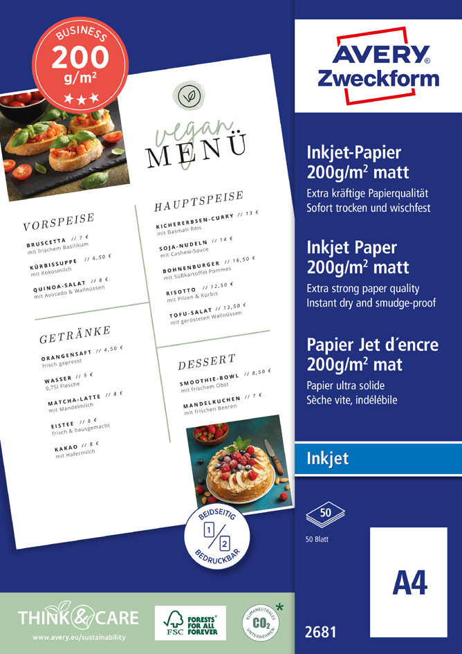 Papier Inkjet BUSINESS