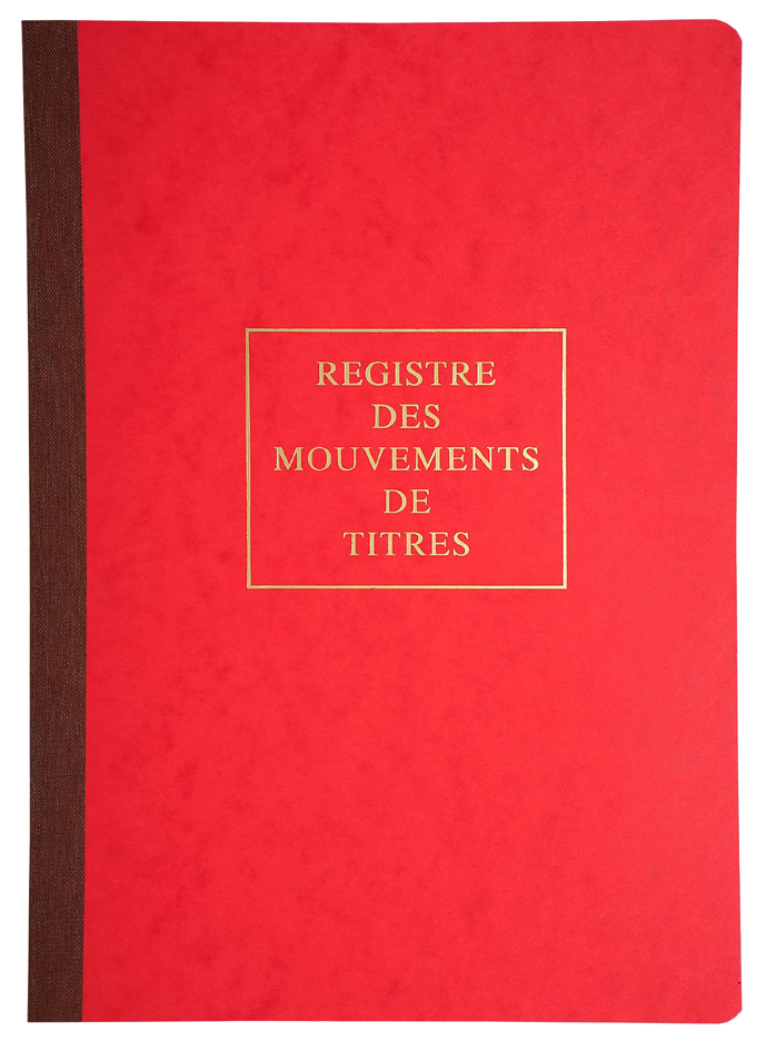 LE DAUPHIN Piqûre 'Registre des mouvements de titres'