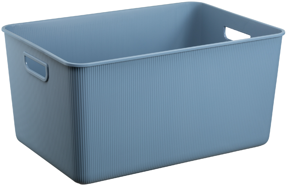 NHG Boîte de rangement AKITA STORAGE L, PP, bleu