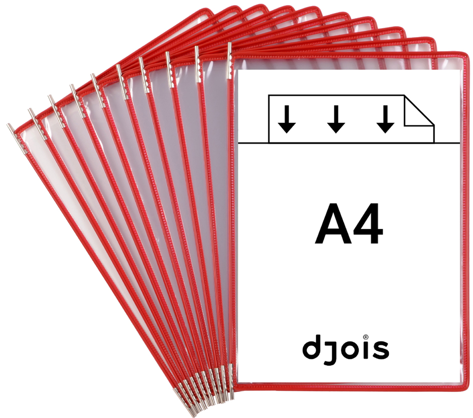 Visuel de référence: Poche à pivot, ouvert en haut, rouge