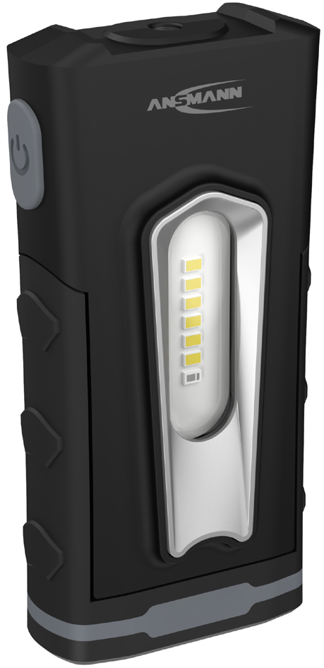 ANSMANN Lampe de travail LED WL500R Pocket, noir