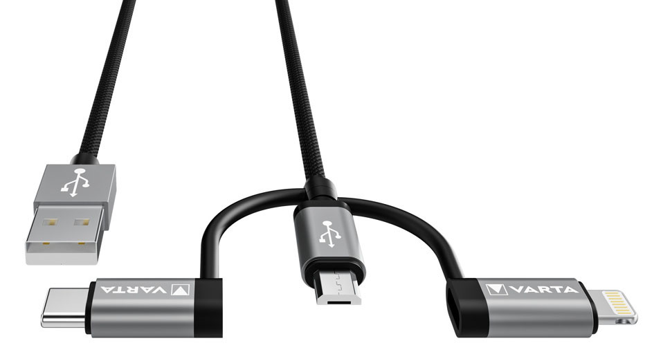 Câbles: USB-A - Micro USB / Lightning