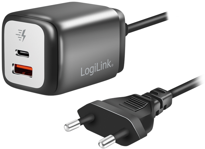 LogiLink Adaptateur double USB, USB-A & USB-C femelle