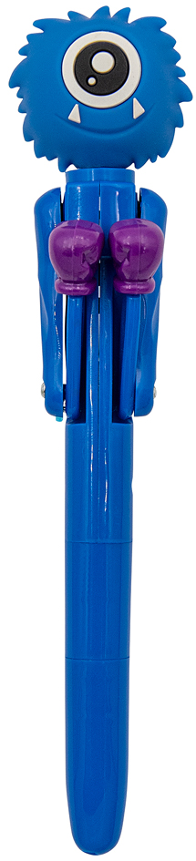 Stylo à bille monstre "Lucky Punch", bleu foncé