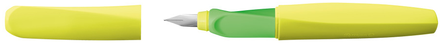 Pelikan Twist Stylo plume Neon, jaune fluo
