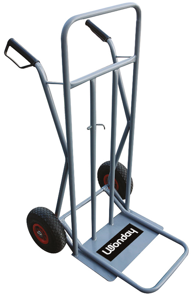 Wonday Diable de transport en tube d'acier, charge: 300 kg