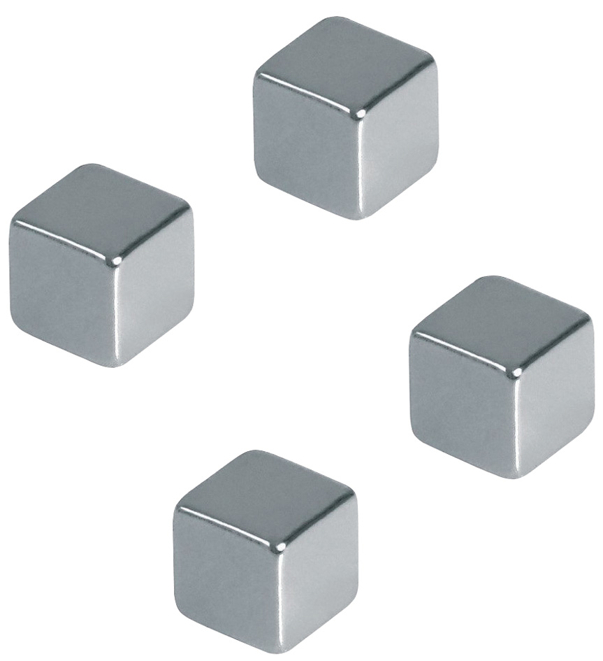 FRANKEN Aimant au néodyme, dimensions: 10 x 10 x 10 mm