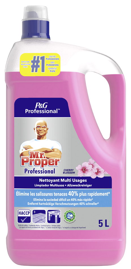 P&G Professional Mr Proper Nettoyant multi-usage 10 L, océan