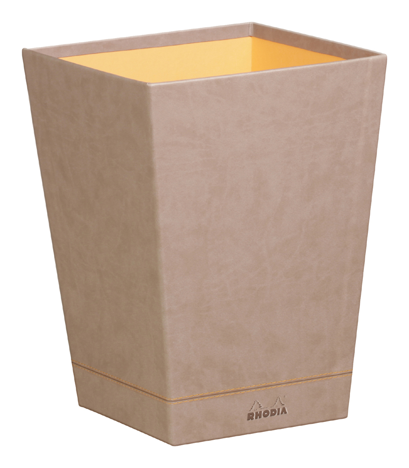 Corbeilles à papier, carré, simili cuir