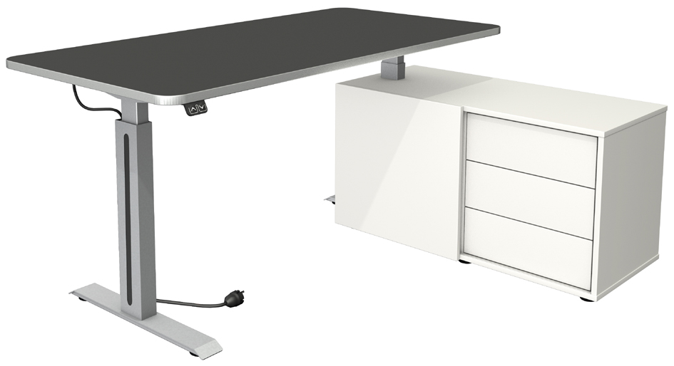 Poste de travail complet "Move 1 Style", anthracite