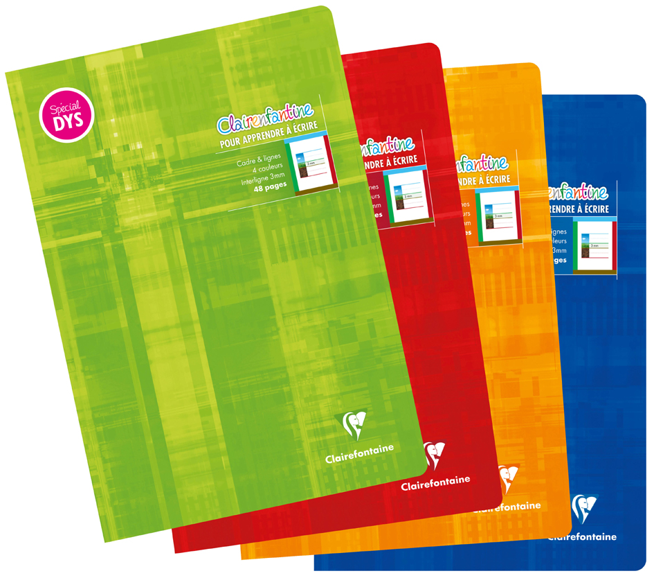 Visuel de référence: Cahier piqûre spécial DYS, A4