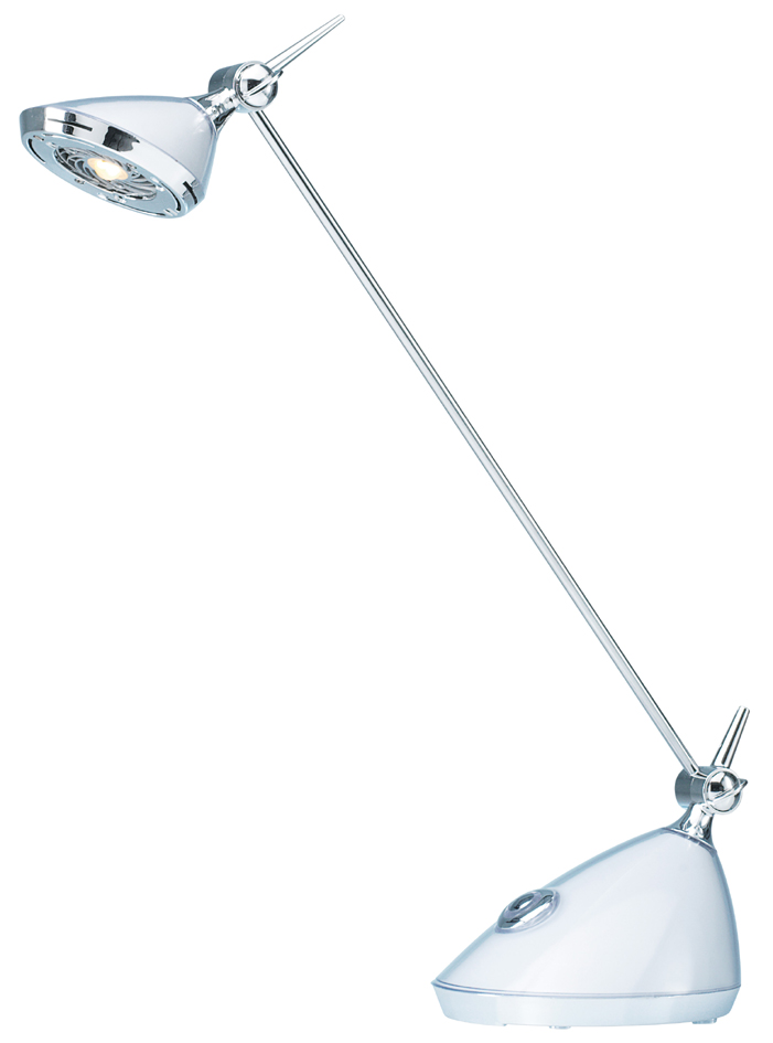 Hansa Lampe de bureau à LED Rio, blanc