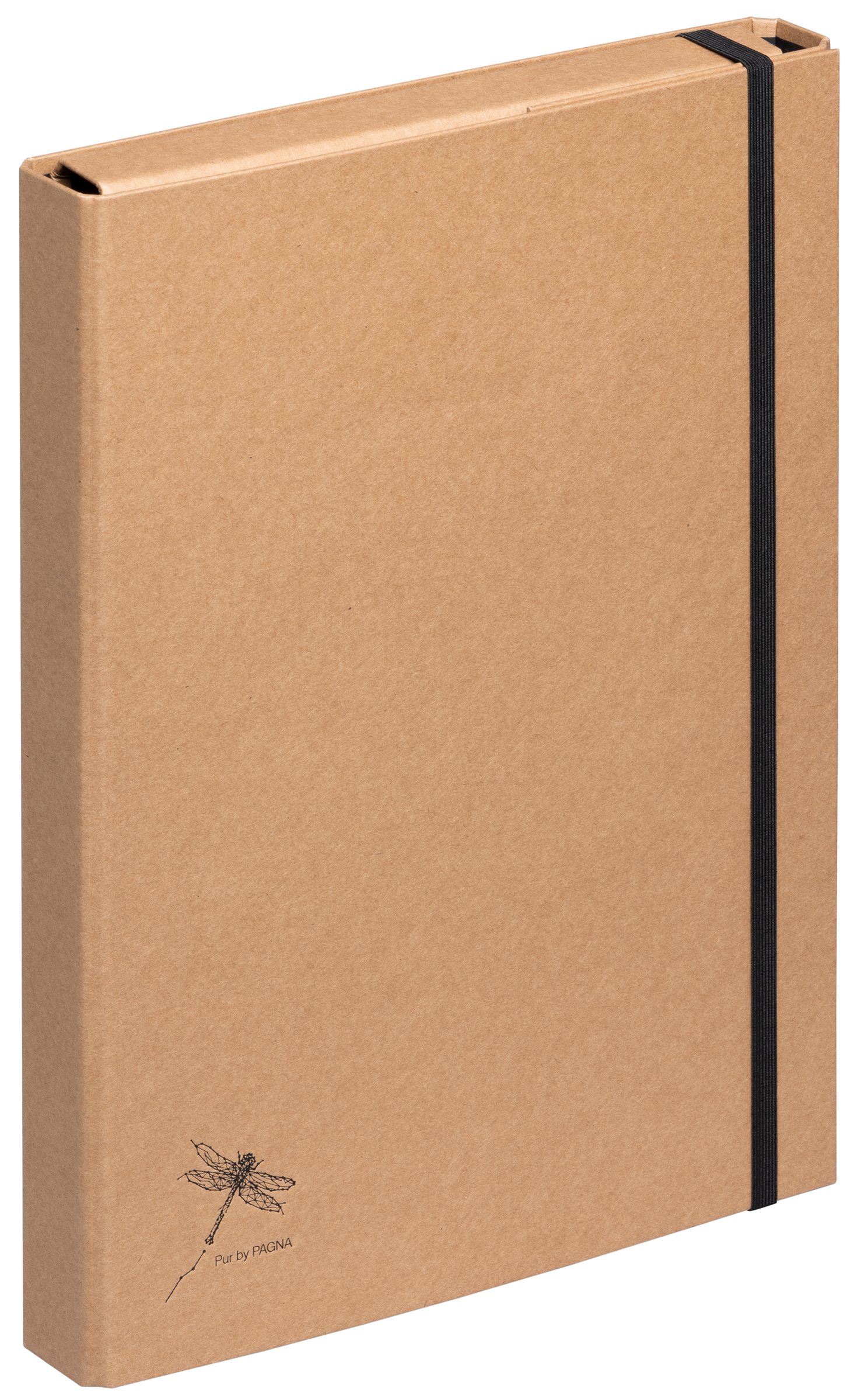 PAGNA Boîte de classement 'Pur', A4, carton, naturel