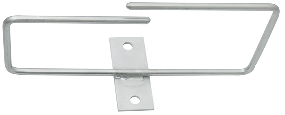 LogiLink Anneaux guide câbles, 170 x 80 mm, gris clair
