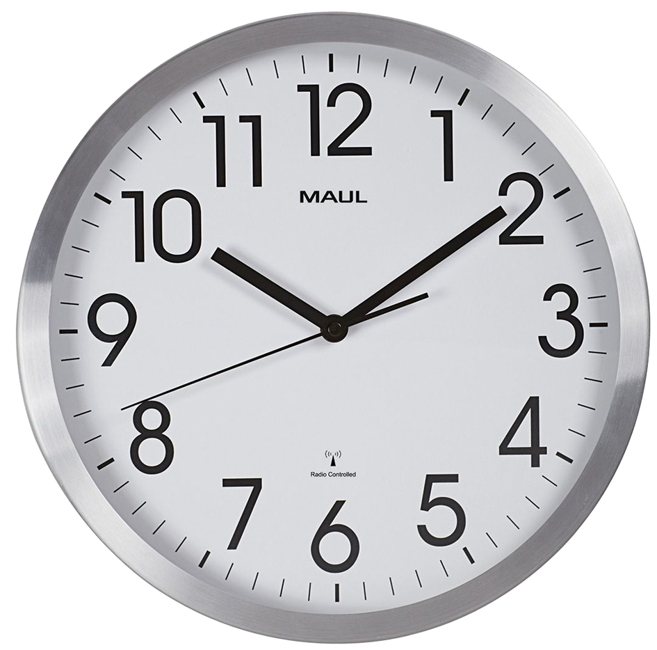 MAUL Horloge murale/horloge radio MAULmove, diamètre: 305 mm