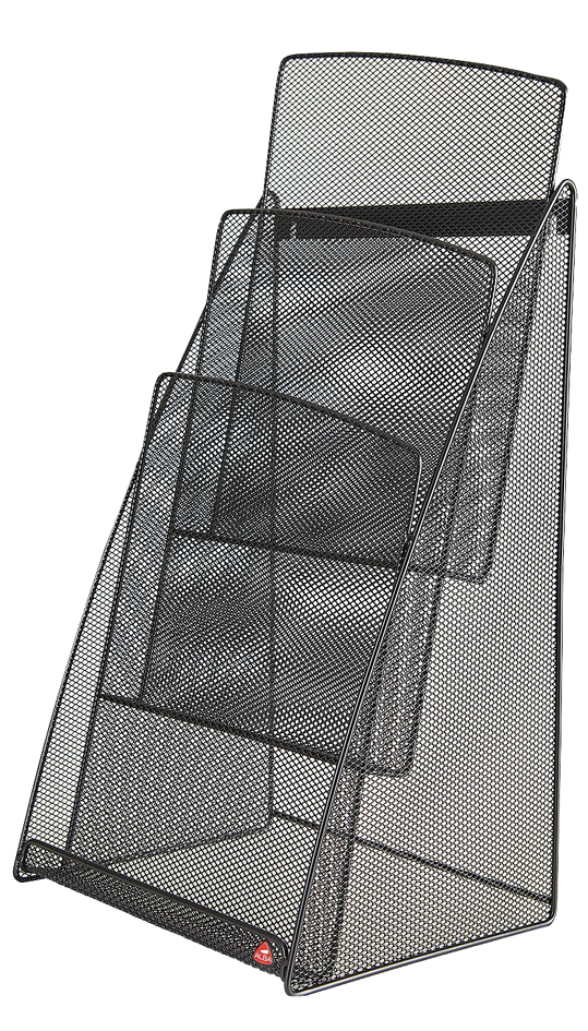 ALBA Porte-brochures de table 'MESHPREZA4', A4, fil métal