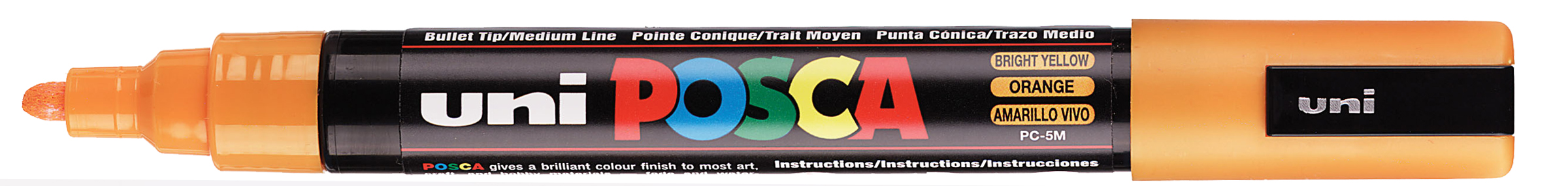 Marqueur à pigment POSCA PC-5M, orange