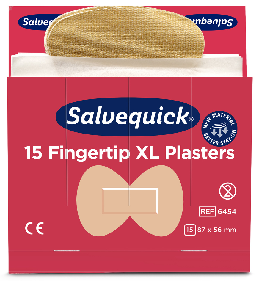 CEDERROTH Recharge Salvequick, pansement pour bout de doigts
