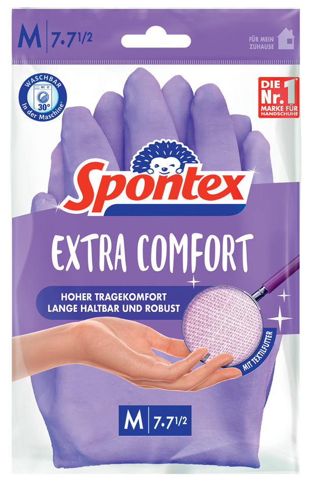 Gant en latex Extra Comfort, emballage