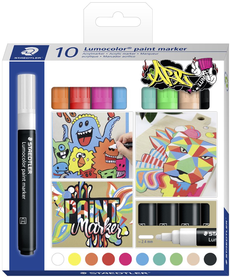 Marqueurs acryliques, kit