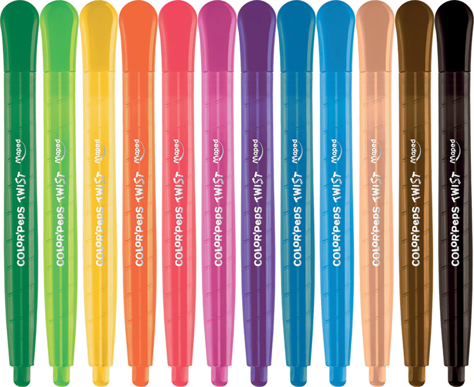 Crayons à la cire
