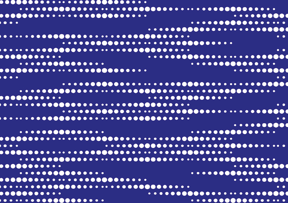 Motif: Petits points bleus