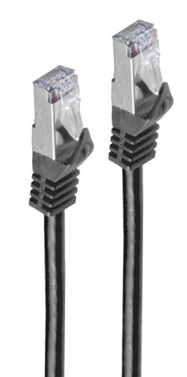 shiverpeaks Câble patch plat BASIC-S U/FTP, Cat. 6A, 0,25 m