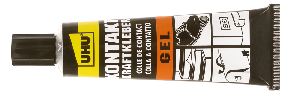 UHU colle de contact forte, gel, contient du solvant, 42 g