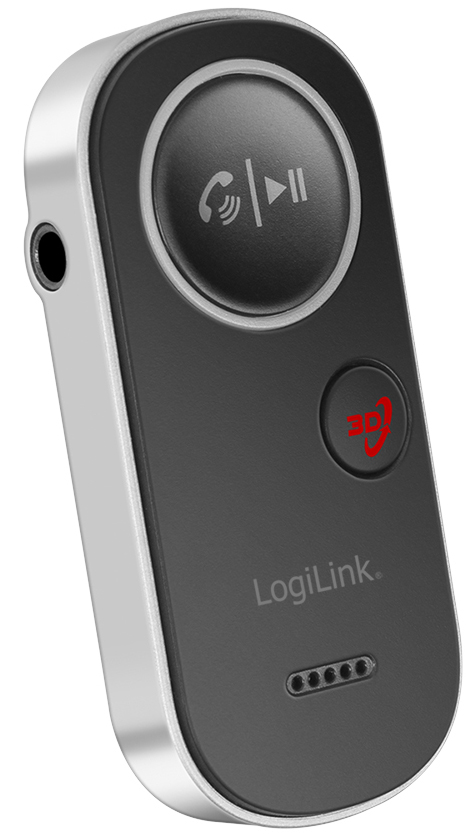LogiLink Récepteur audio 3D BT 5.4, bluetooth, noir