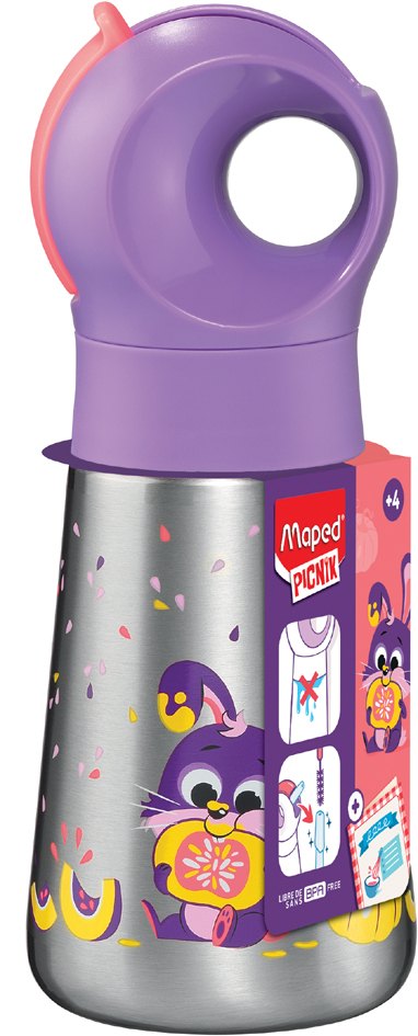 Maped PICNIK Gourde isotherme MINIZ, 350 ml, Lapin