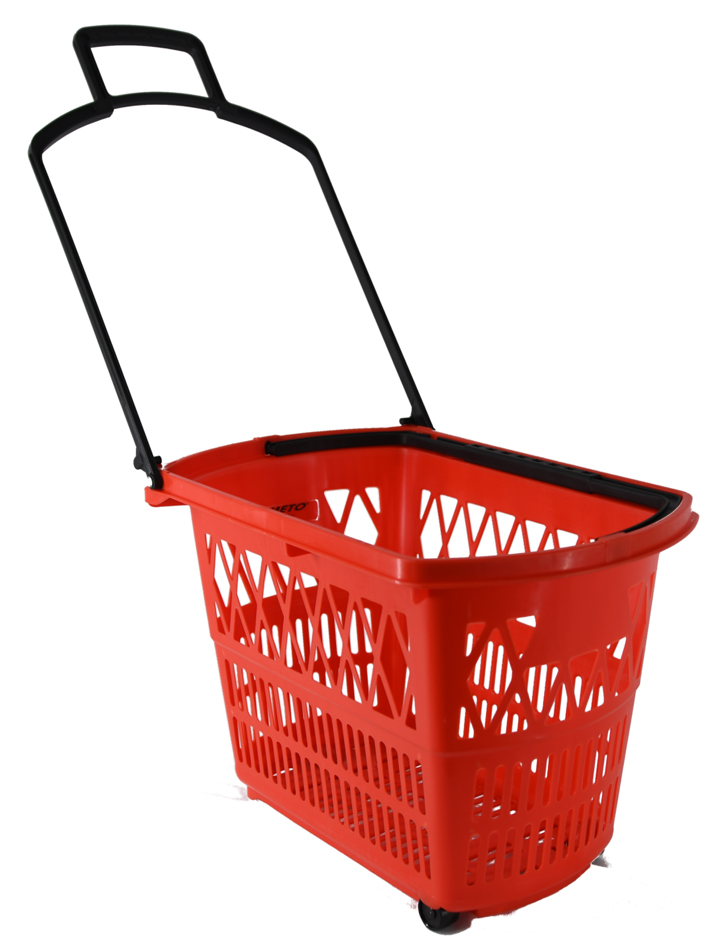 Panier à provisions avec poignées, 28 litres