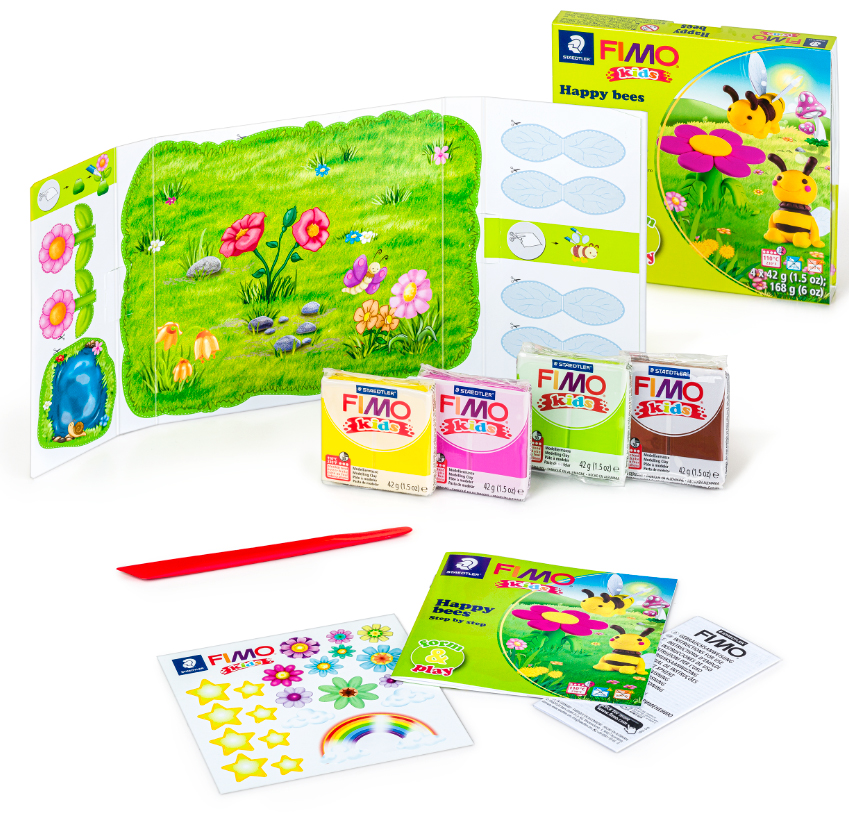 Kit de modelage kids Form & Play "Happy bees"