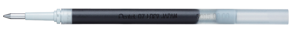Pentel Recharge pour stylo roller Energel LRP7-AX, noir