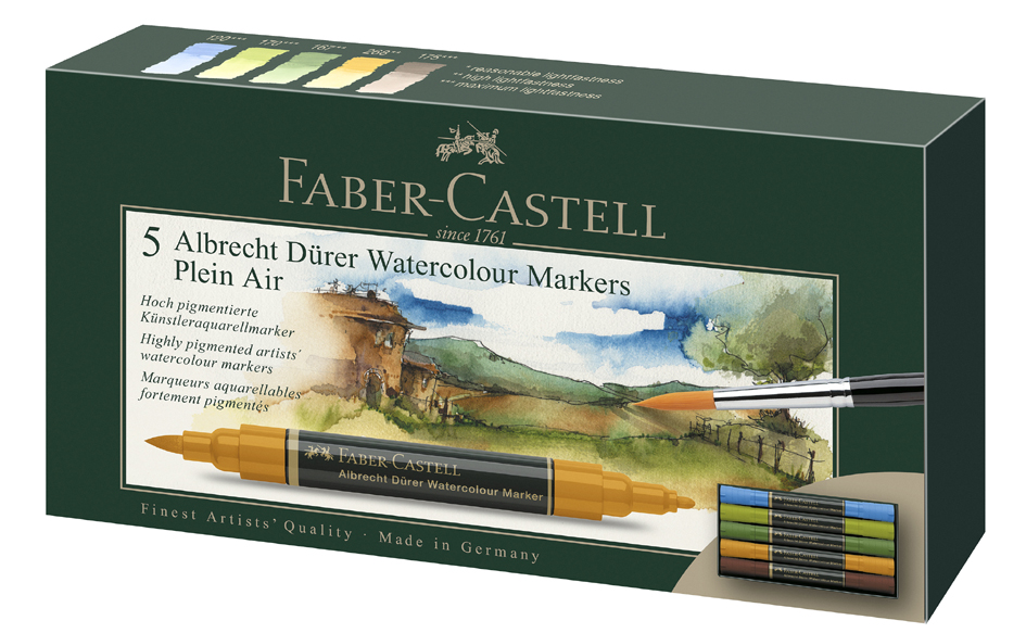 FABER-CASTELL Marqueur aquarelle ALBRECHT DÜRER, Plein Air