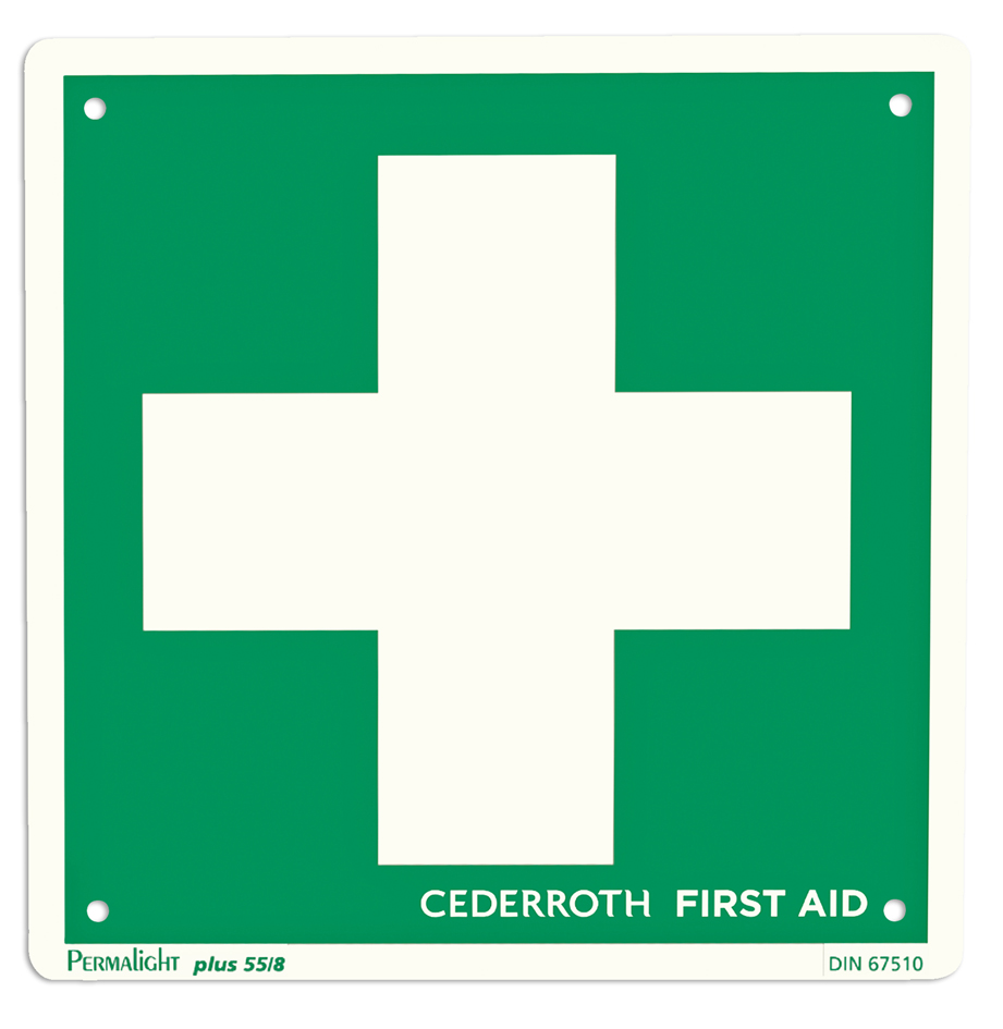 CEDERROTH Panneau de signalisation 'Signal de secours'