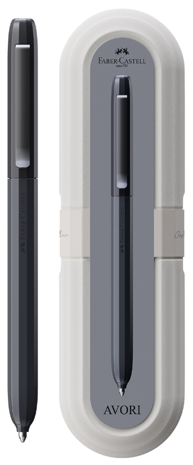 FABER-CASTELL Stylo bille rétractable AVORI XB, Cosmic Flow
