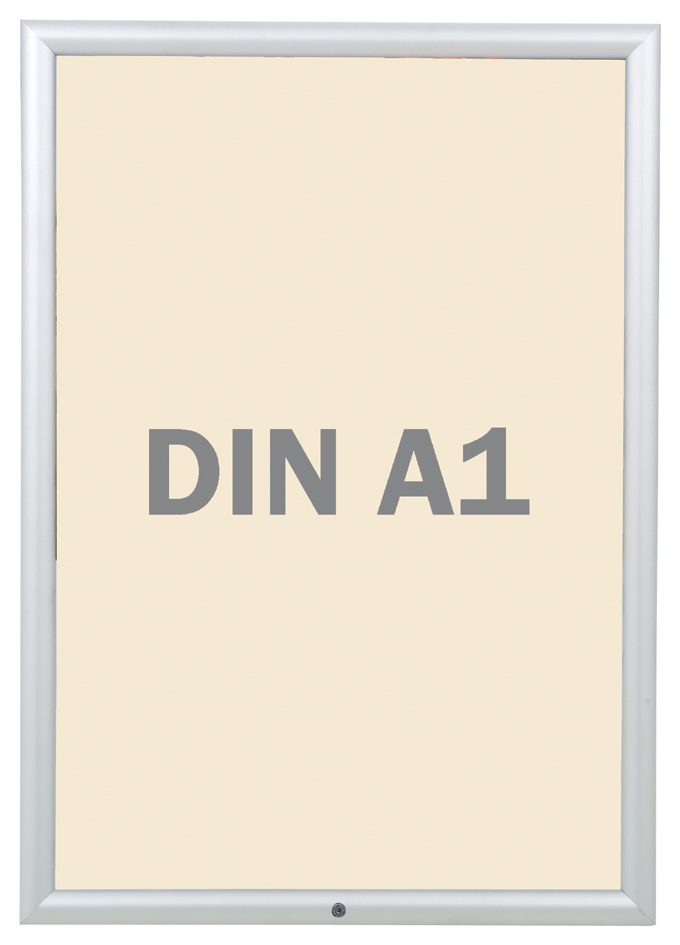 FRANKEN Cadre porte-affiches Security, A0, cadre 32 mm