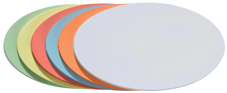 FRANKEN Carte de présentation, oval, auto-collant
