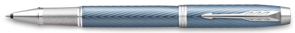 PARKER Stylo roller IM PREMIUM Bleu Clair C.T.