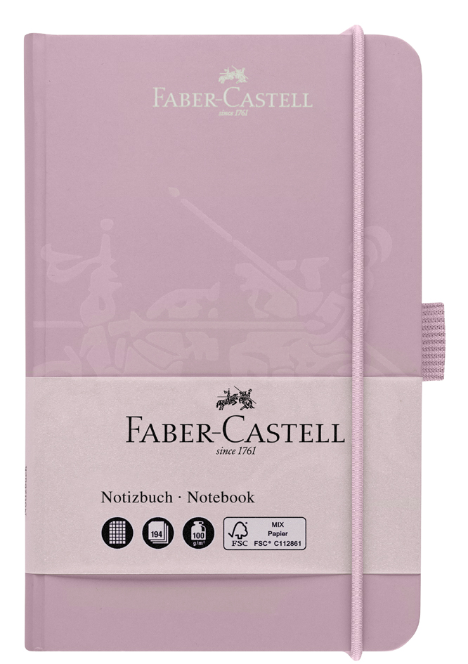 Carnets de notes, A6, rigide, fermeture