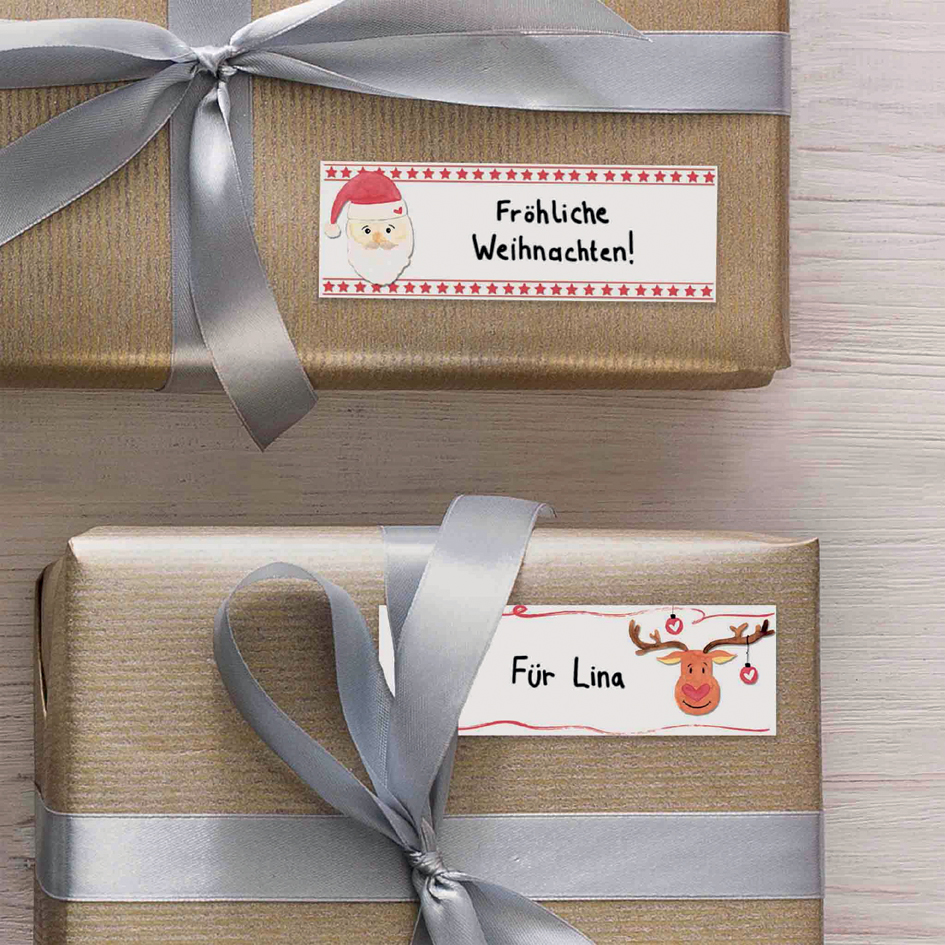 Stickers de Noel, messages